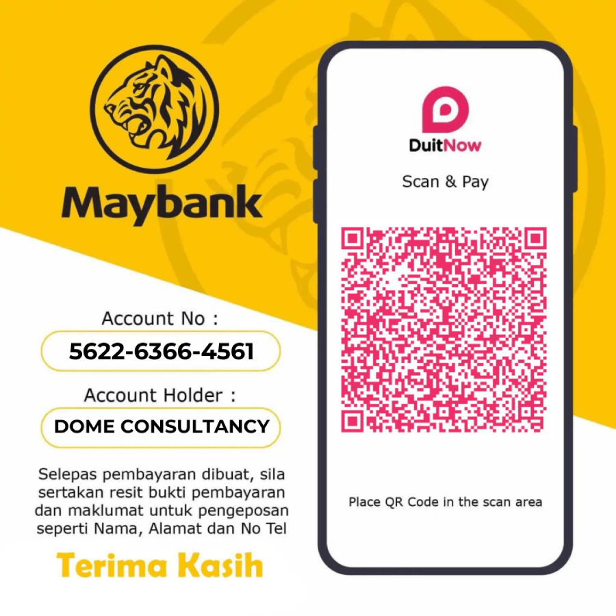 QR Code DOME untuk Pembayaran